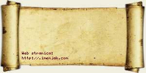 Jovana Čikanović vizit kartica